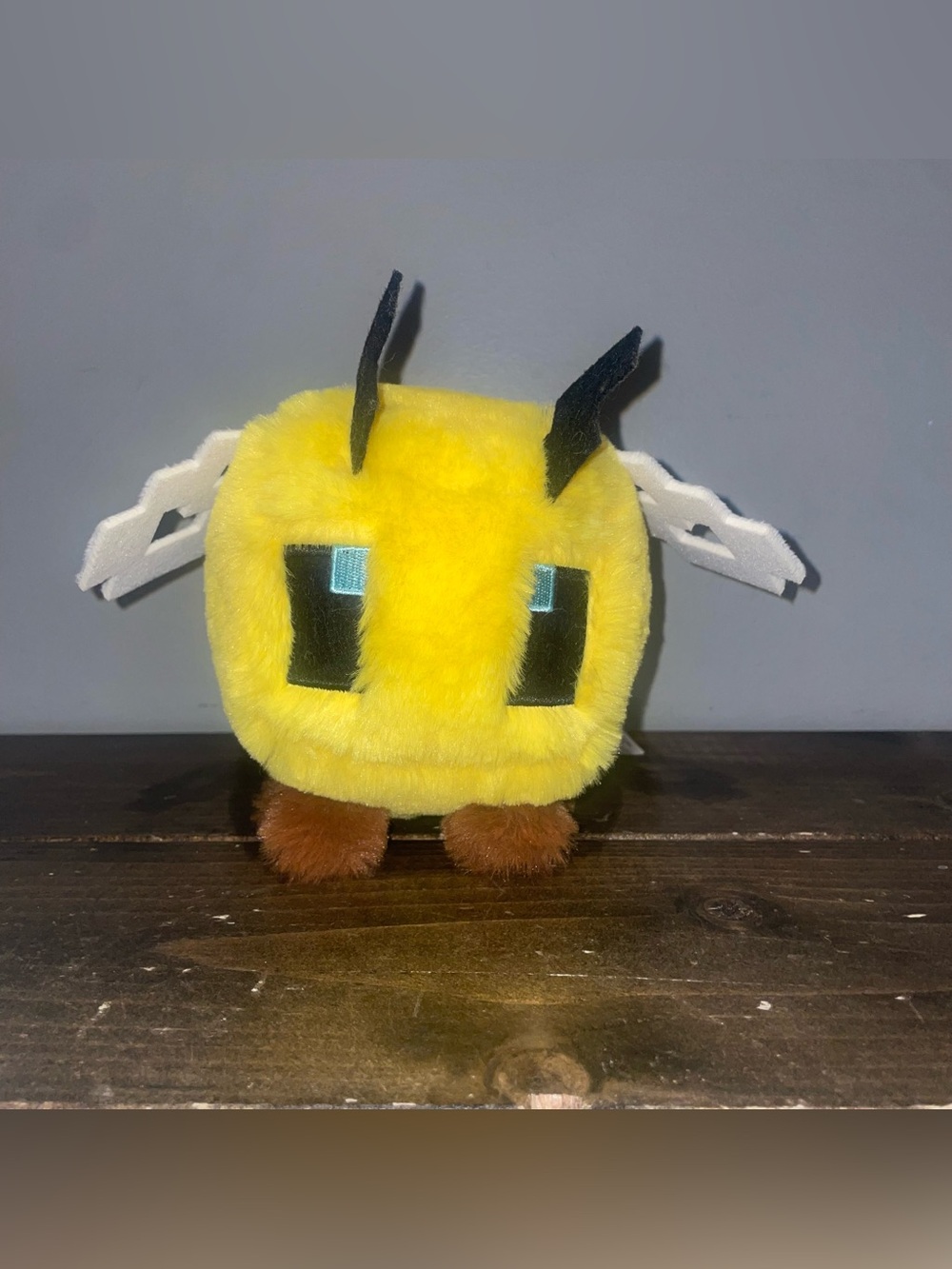 Minecraft Movie Bee Abeille Plush Toy Mojang Stuffed Animal Mattel